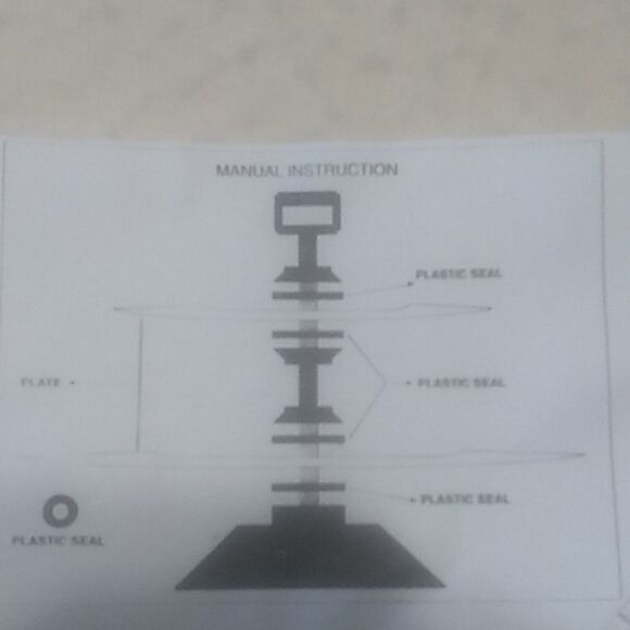 Two Tier Tidbit Plate - Picture 7 of 7